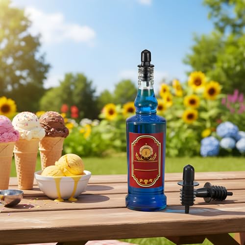 Honeydak 12 Pack Bottle Pourers with Dust Caps for Liquor & Syrup Bottles