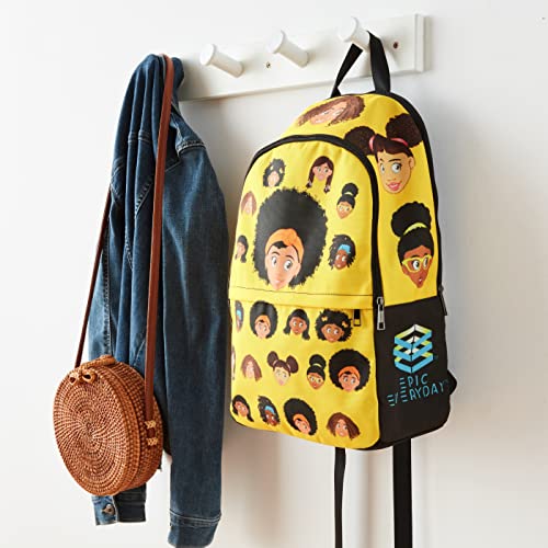 EPIC Everyday School Travel Backpack Afro Girl Character