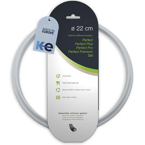 Anakel Home Pot Gasket Compatible with WMF Pressure Cooker Plus | Adaptable Replacement Silicone Sealing Ring, Silicone, Ø22 cm / Ø8.66in inner Diameter