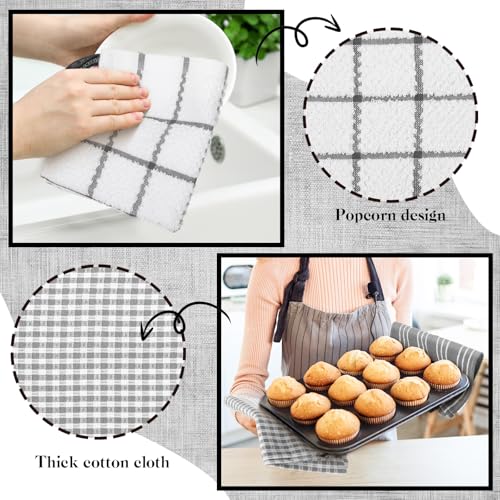 12-Piece Kitchen Essentials Set: Heat-Resistant Oven Mitts, Pot Holders & Towels