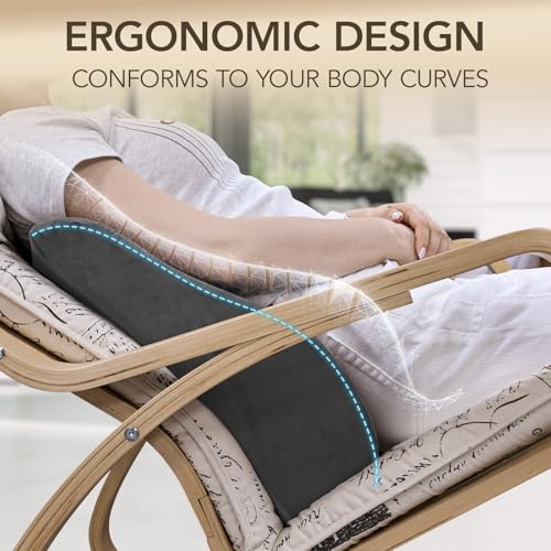 Ergonomic Lumbar Support Pillow for Recliner & Gaming Chairs