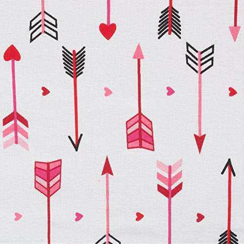 DII Valentine's Day Table Top Collection, Table Runner, 14x72, Hearts & Arrow
