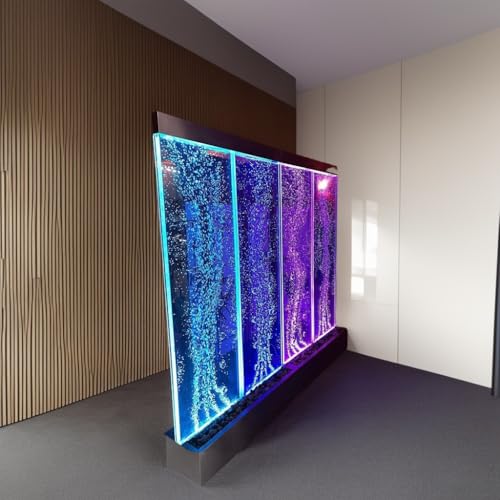 72-Inch x 80-Inch LED Bubble Wall Fountain with Remote Control