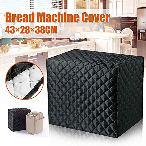 Quilted Bread Maker Dust Cover - 17x11x15 Inch Appliance Protector