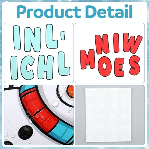 Motiskyy 76-Piece Winter Bulletin Board Set with Snowman Decor for Christmas & Holiday Parties