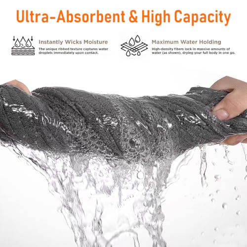 Soft Cotton Bath Towel Set - 22-Piece Absorbent Bathroom Towels in Purple