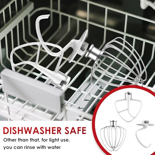 3-Piece Stand Mixer Attachment Set for 4.5-5 Quart Tilt-Head Mixers