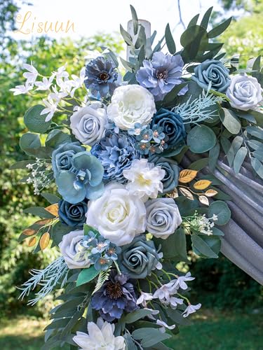 Artificial Wedding Arch Flower Swags, 2-Piece Boho Floral Arrangement Set