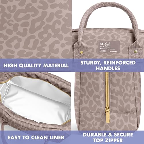Insulated Lunch Bag for Women with Containers, Large Work Lunch Tote