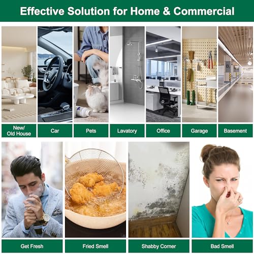 45,000mg/h Ozone Generator and Air Ionizer Odor Eliminator for Home and Car