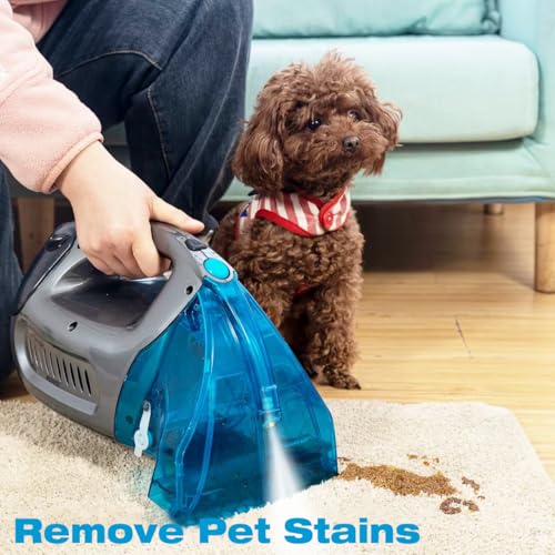 Portable Upholstery Cleaner Machine, 500W Handheld Deep Carpet Stain Remover