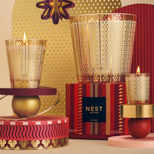 Nest New York Holiday Scented Votive Candle - Giftable Citrus Pine
