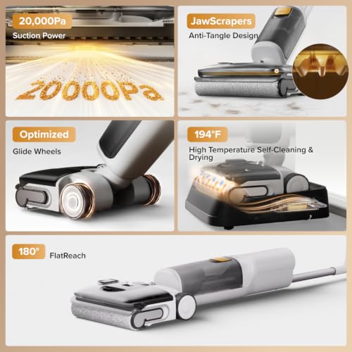 Roborock F25 GT Gen 2 Cordless Wet Dry Vacuum Mop Combo