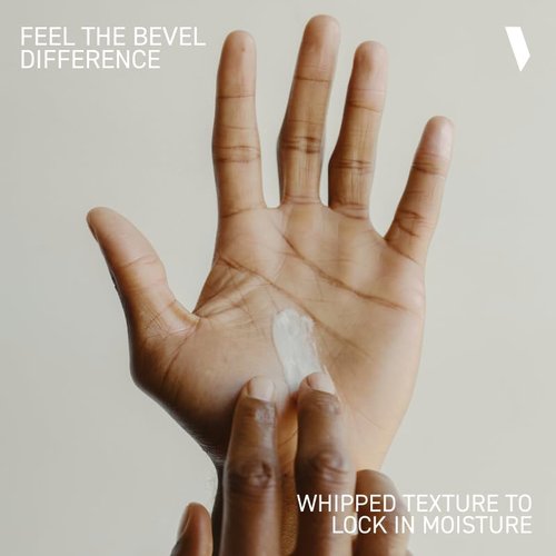 Bevel Body Cream - Luxury Men's Lotion for Dry Skin | Hypoallergenic Cocoa & Shea Butter, 12 oz