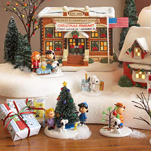 Charlie Brown & Snoopy The Perfect Tree Figurine - Hand-Painted 2.76"