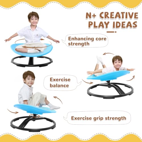 Sensory Spinning Chair for Kids - 360° Swivel Seat for Focus & Balance