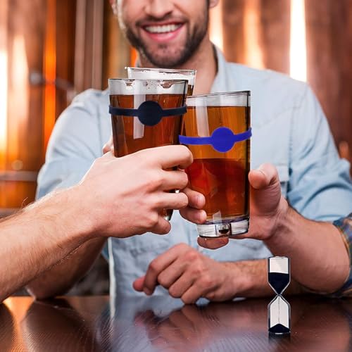 Stretchable Wine & Drink Markers 24pcs | Bottle, Glass & Mug Labels