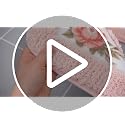 3-Piece Rose Flower Bathroom Rug Set, Non-Slip Floral Bath Mat Collection