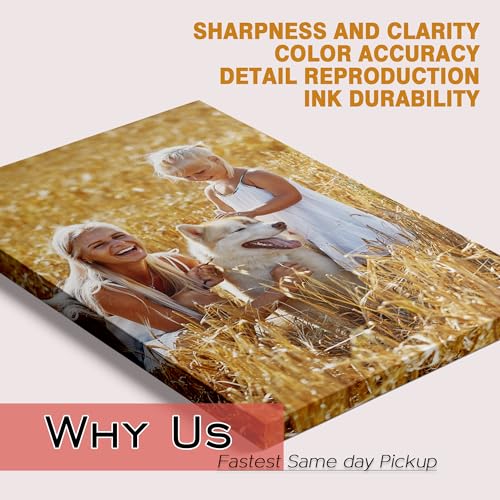 Custom Canvas Print Personalized Photo Wall Art Gallery Wrapped Decor