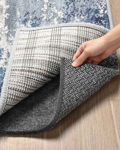 5x7 Non-Slip Rug Pad, Thick Felt Cushioned Liner for Hardwood Floors