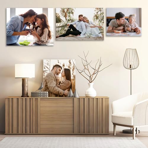 Custom Canvas Print Personalized Wall Art with Your Photo Framed 10x8