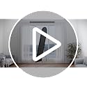 64" x 21.5" Full Length Floor Mirror with Stand, Shatter-Proof Glass, Black
