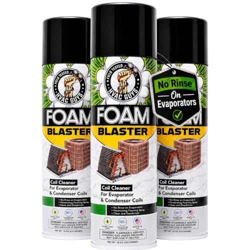 Leak Saver Foam Blaster AC Coil Cleaner Spray 3-Pack