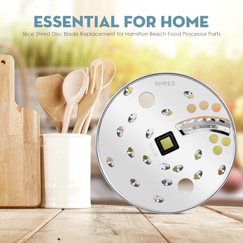Stainless Steel Food Processor Slicing and Shredding Disc Blade