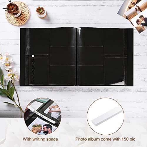Large Capacity Photo Album for 1000 4x6 Photos, PU Leather Hardcover