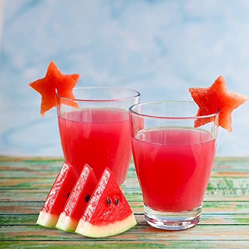 18 Pieces Mini Fake Watermelon Slices - Realistic Artificial Fruit Decor