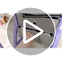 Adjustable Craft Table and Stool Set with Storage Drawers