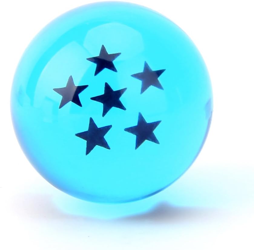 Viru Crystal Glass Ball Stars - Anime Collectibles Gift Box Set of 7 Pieces | 43mm (1.7 in) Diameter