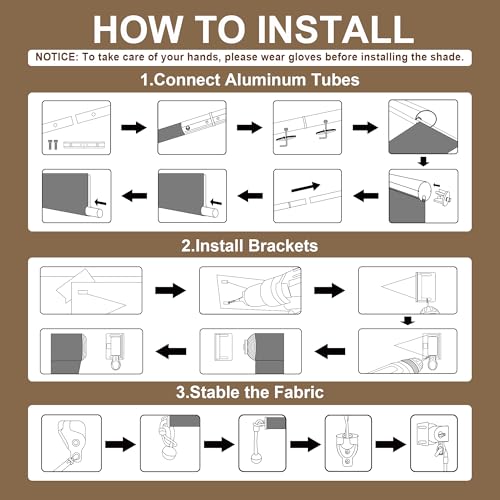 Cordless Outdoor Roller Shades - 96" x 96" Privacy Blinds