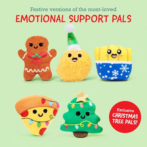 Emotional Support Plush Advent Calendar - 25 Mini Holiday Stuffed Toys