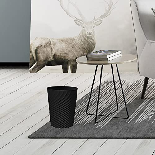 1.8 Gallon Slim Trash Can Wastebasket for Bathroom Office and Bedroom