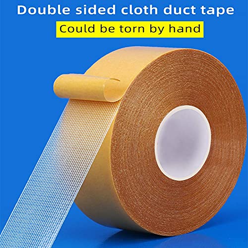 Heavy Duty Double Sided Carpet Tape - 2 Inch x 21.9 Yards, Residue Free