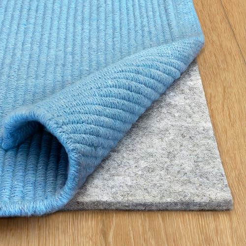 100% Felt Rug Pad 8' x 10' - 1/4" Thick Protective Floor Cushioning