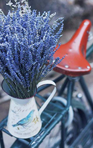 Natural Dried Lavender Bouquet (200+ Stems, 16-18 Inch) for Home Decor