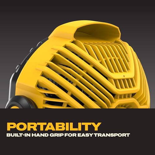 DEWALT 20V MAX Cordless Jobsite Fan, Variable Speed 650 CFM, Tool Only
