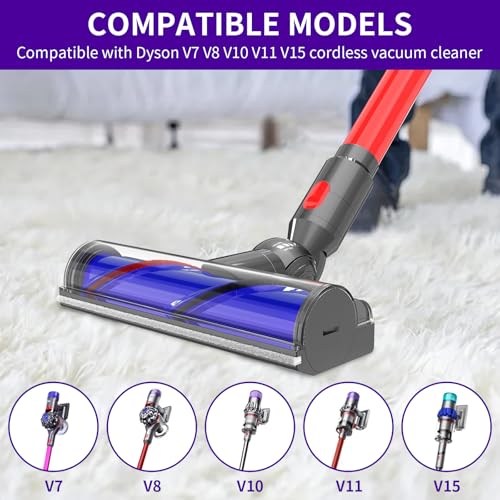 Direct Drive Vacuum Brush Head for Cordless Stick Vacuums