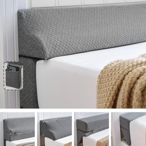 King Size Bed Wedge Gap Filler Pillow - Adjustable & Foldable