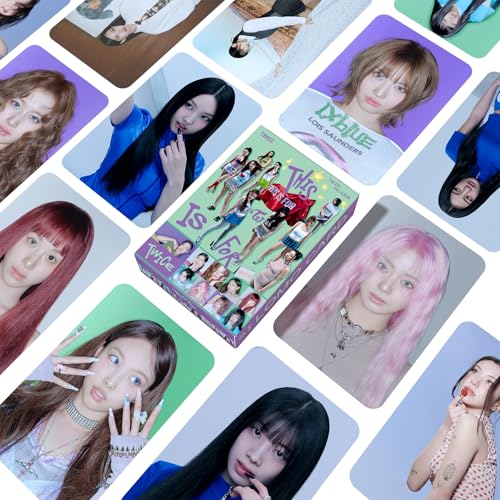 Music Idol Gift Box Set with 55 Photocards, Stickers, Lanyard and Keychain
