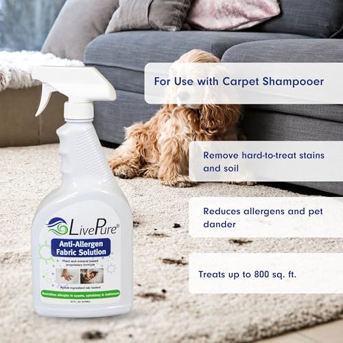 Anti-Allergen Fabric Spray, 32 oz Plant-Based Household Allergen Neutralizer