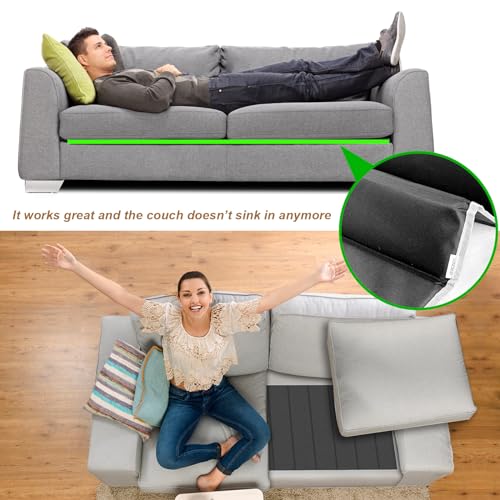 Heavy Duty Couch Cushion Support Board for Sagging Sofas - 17" x 66"