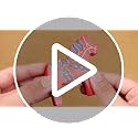 Dala Horse Christmas Decor Set with LED Candles - 2 Pc Swedish Wooden Ornaments
