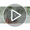 4-Inch Silver Shatterproof Christmas Ball Ornaments - 4 Pack Large Tree Baubles