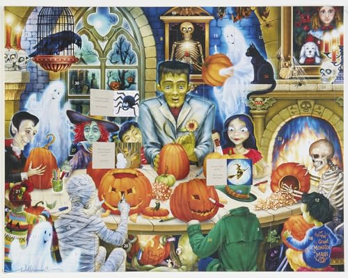 Halloween Countdown Calendar - 31 Days of Fun for October, 14 x 11 Inches