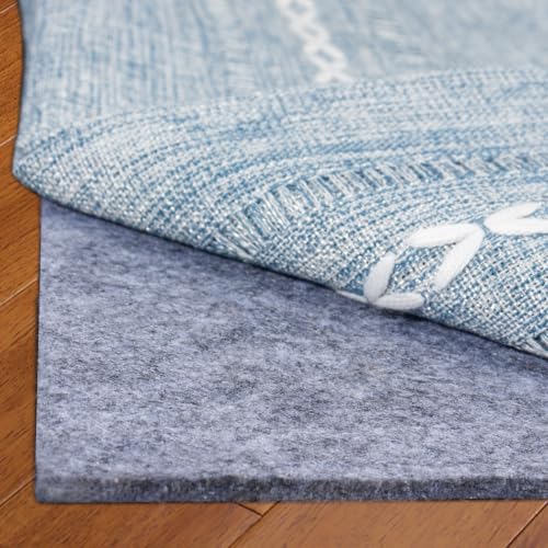 8x10 Ft Thick Felt Rug Pad for Hardwood Floors - Cushioned Carpet Underlay