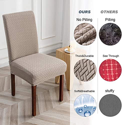 Waterproof Dining Chair Covers Set of 4 | Removable & Machine Washable