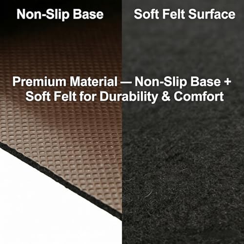 5x7 ft Non-Slip Rug Pad, Waterproof Felt Underlay for Indoor Area Rugs